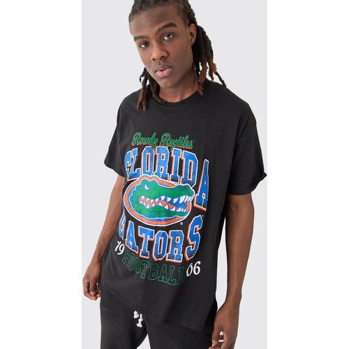 Oversized Florida Gators License T-shirt - Boohooman - Modalova