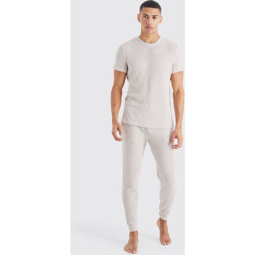 Ensemble confort avec t-shirt et jogging - Boohooman - Modalova