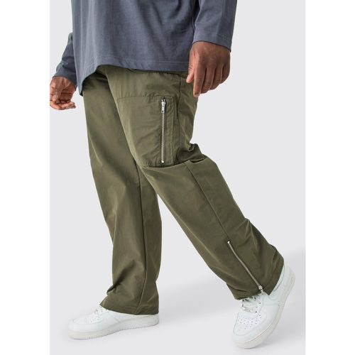 Grande taille - Pantalon cargo large - Boohooman - Modalova