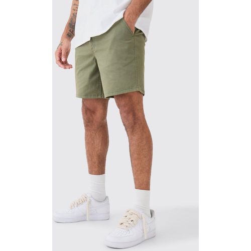 Skinny Fit Chino Shorts - Boohooman - Modalova