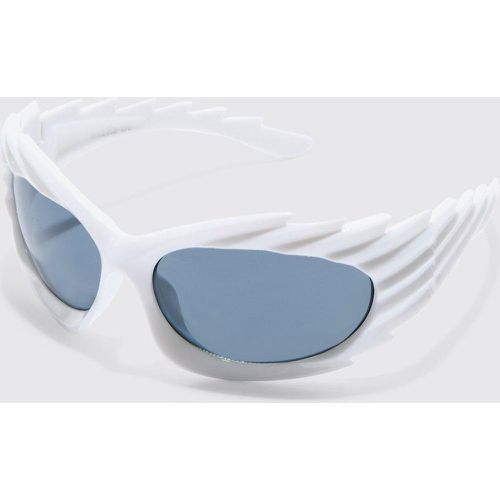 Racer Plastic Sunglasses - Boohooman - Modalova