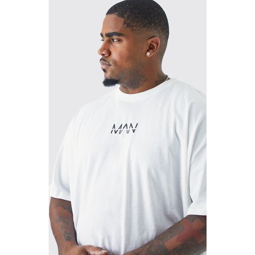 Grande taille - T-shirt oversize - MAN - - XXXL - Boohooman - Modalova