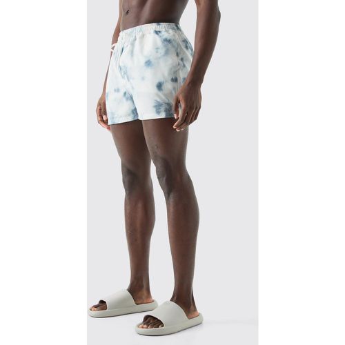 Short Length Tie Dye Swim Short - Boohooman - Modalova