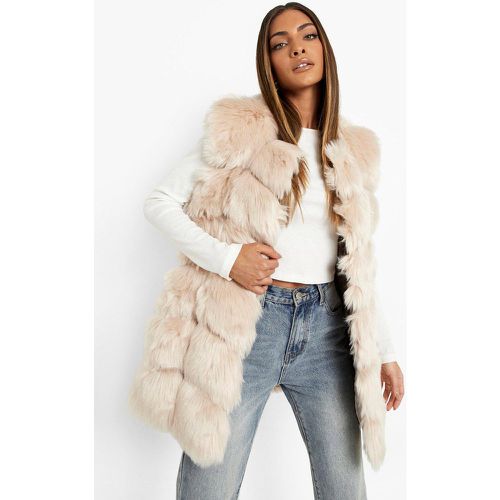 Doudoune Sans Manches En Fausse Fourrure Premium - boohoo - Modalova