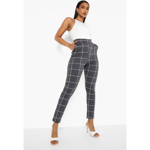 Pantalon Slim À Carreaux - boohoo - Modalova