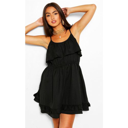 Robe Patineuse À Volants - boohoo - Modalova