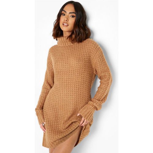 Robe Pull En Maille À Col Roulé - boohoo - Modalova