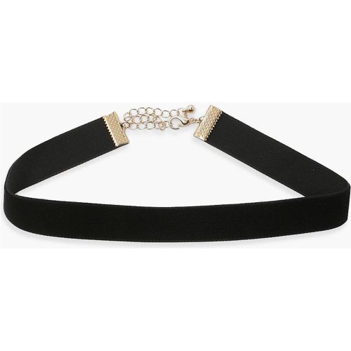 Collier Ras-Du-Cou En Velours - boohoo - Modalova