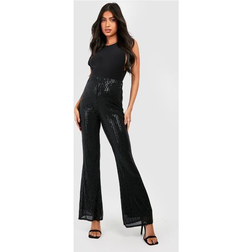 Maternité - Pantalon De Grossesse Flare Pailleté - boohoo - Modalova