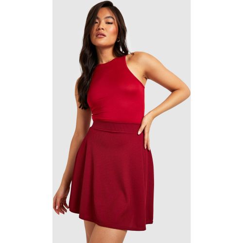 Jupe Patineuse Basique Taille Haute - boohoo - Modalova