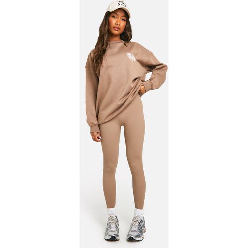 Legging Structuré Côtelé - boohoo - Modalova