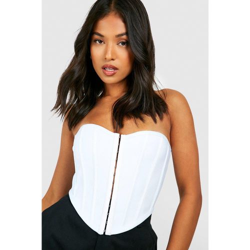 Petite" - Corset Bandeau - boohoo - Modalova