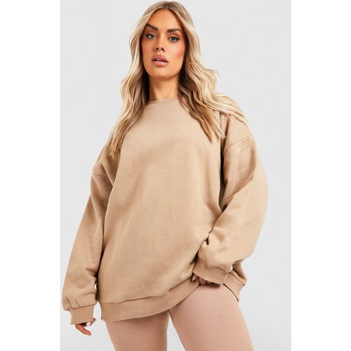 Grande Taille - Sweat Oversize Basique - boohoo - Modalova