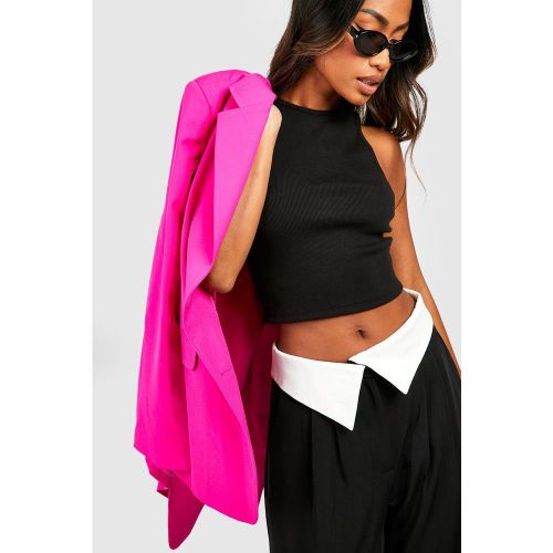 Crop Top À Dos Nageur - boohoo - Modalova