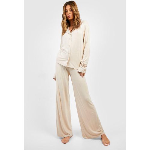 Pyjama Large En Jersey - boohoo - Modalova