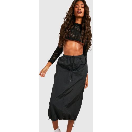 Jupe Mi-Longue Cargo - boohoo - Modalova