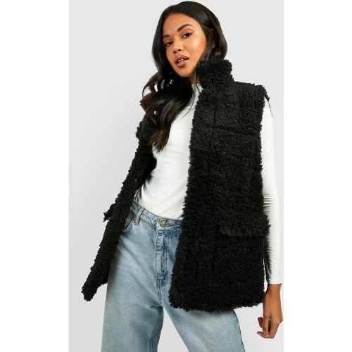 Gilet Sans Manches En Fausse Fourrure - boohoo - Modalova