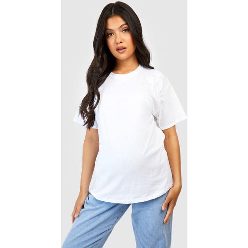 Maternité - T-Shirt De Grossesse En Coton - boohoo - Modalova