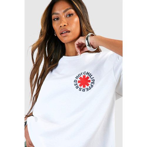 T-Shirt Oversize Imprimé Red Hot Chili Peppers - boohoo - Modalova