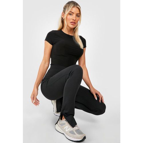 Legging De Sport Fendu - boohoo - Modalova