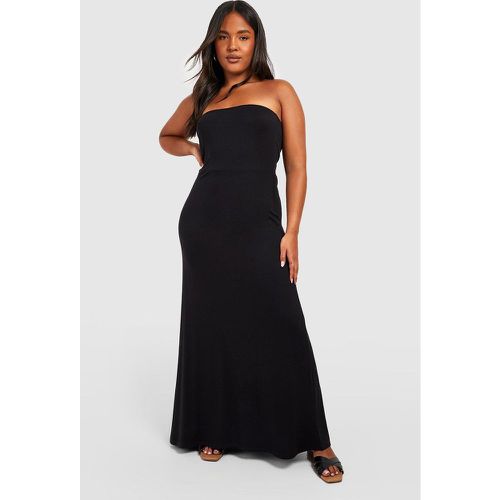 Grande Taille - Robe Bandeau En Jersey - boohoo - Modalova