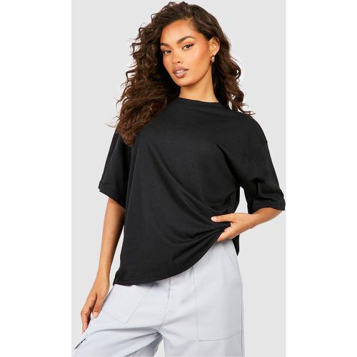 T-Shirt Oversize - Noir - 36, Noir - boohoo - Modalova