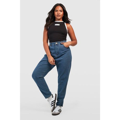 Grande Taille - Jean Mom Taille Haute - boohoo - Modalova