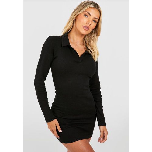 Robe Moulante À Manches Longues - boohoo - Modalova