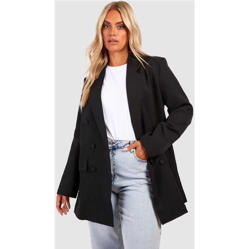 Grande Taille - Blazer Oversize Long - boohoo - Modalova