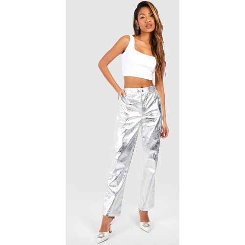 Pantalon Slim Taille Haute - - boohoo - Modalova