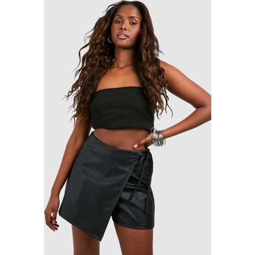 Jupe short shop simili cuir