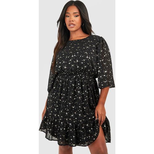 Grande Taille - Robe Droite À Volants - boohoo - Modalova