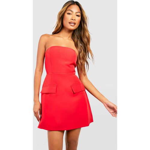 Robe Courte Ajustée - boohoo - Modalova