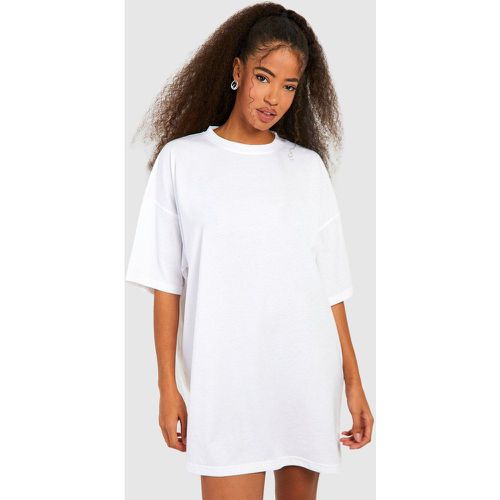 Robe T-Shirt Oversize En Coton - boohoo - Modalova