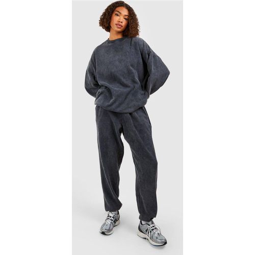 Tall" - Jogging Oversize Délavé - boohoo - Modalova