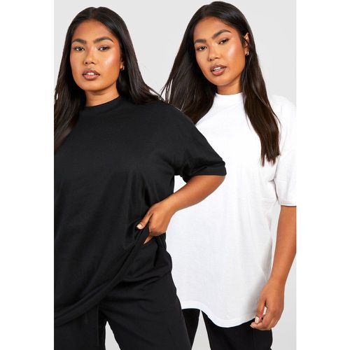 Grande Taille - Lot De 2 T-Shirts Oversize - boohoo - Modalova