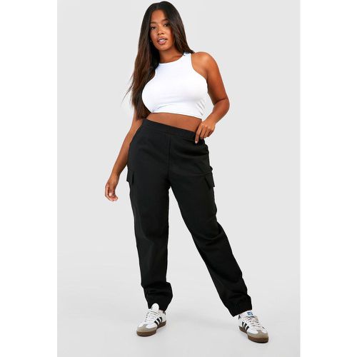 Grande Taille - Pantalon Cargo Stretch - boohoo - Modalova