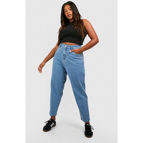 Grande Taille - Jean Mom Basique Taille Haute - boohoo - Modalova