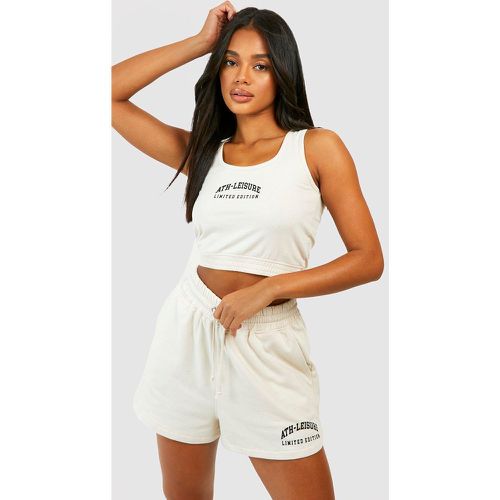 Ensemble Avec Crop Top Et Short - boohoo - Modalova