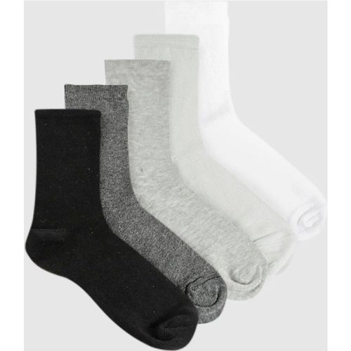 Lot De 5 Paires De Chaussettes - One Size - boohoo - Modalova