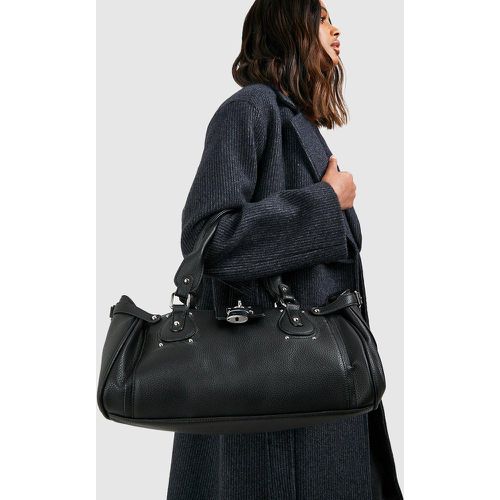 Tote Bag Oversize À Cadenas - boohoo - Modalova