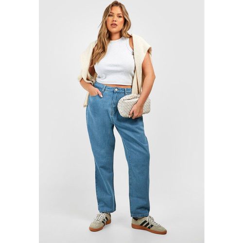 Grande Taille - Jean Mom Taille Haute - boohoo - Modalova