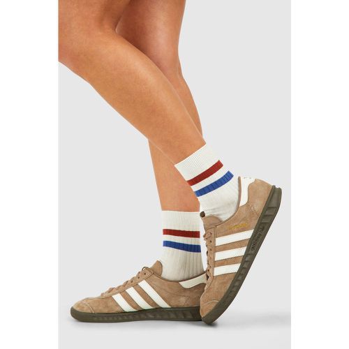 Striped Lounge Socks - boohoo - Modalova