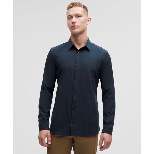 – Chemise manches longues New Venture coupe slims – Bleu – Taille 3XL - lululemon - Modalova