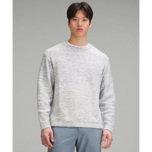 – Pull col rond en maille à coupe décontractées – Bleu – Taille M - lululemon - Modalova