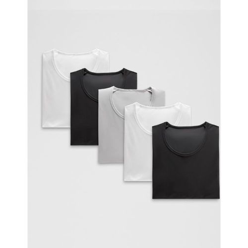 – Ultra-Soft Short-Sleeve T-Shirt 5 Packs – Noir/Blanc – Taille 2XL - lululemon - Modalova