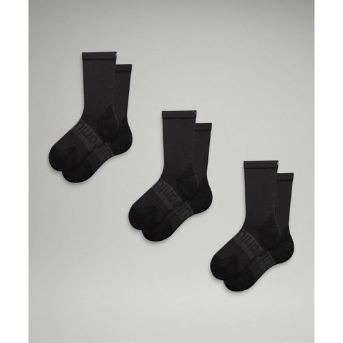 – Chaussettes mi-mollet Power Stride Lot de 3s – Taille L - lululemon - Modalova