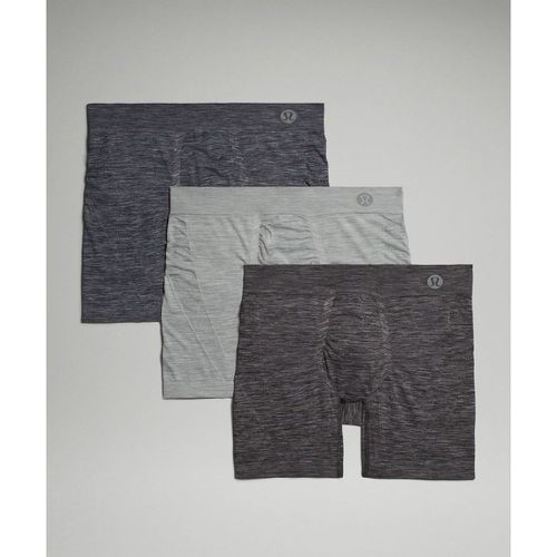 – Boxer Rapid Vent Tech Lot de 3s – 13 cm – Noir/Gris/Bleu – Taille XS - lululemon - Modalova