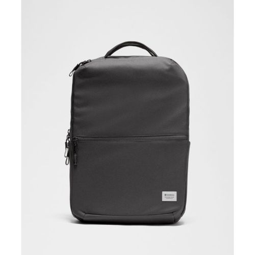 “ Sac Ã  dos Ã  double fermeture Ã©clair 22L Toile technique â€“ Noir/Gris - lululemon - Modalova