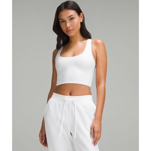 – Débardeur court Wundermost à encolure dégagée en Ultra-Soft Nulus – Blanc – Taille L - lululemon - Modalova